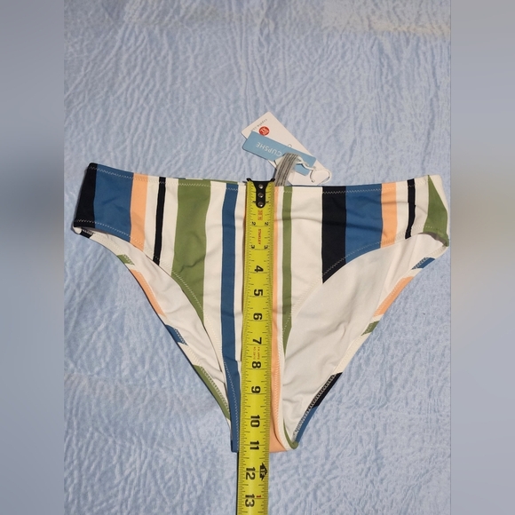 NWT CUPSHE SIZE XL. Colorful Striped Bikini Bottom - Picture 5 of 11